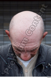 Head Man Casual Slim Bald Street photo references